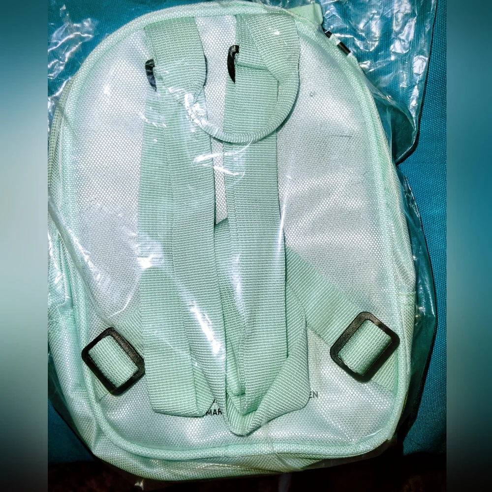 NWT Adidas Originals Unisex Santiago Mini Backpack, Ice Mint Green - Picture 8 of 8